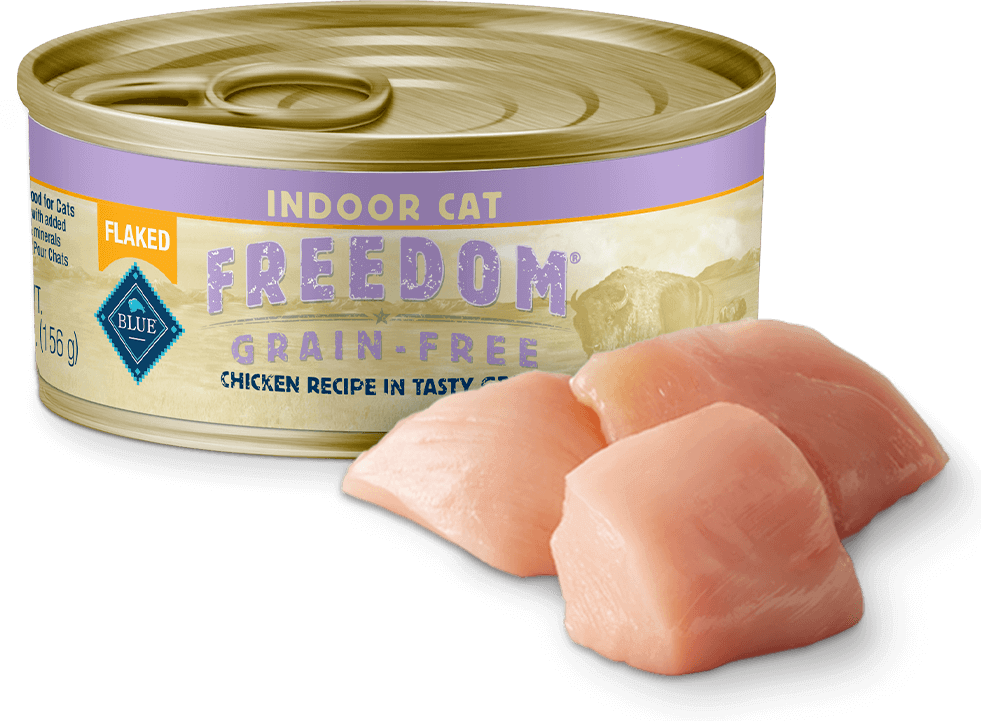 Blue freedom wet cat food top